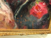 El Rosal 36x36 Huge Original Painting by Royo - 1 El Rosal 36x36 Huge Original Painting by Royo - 1