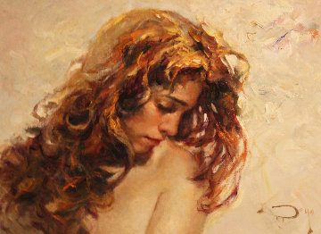 Mistica 2013 27x33 Original Painting - Royo Mistica 2013 27x33 Original Painting - Royo