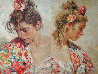 Shawl Suite of 2 1997 Limited Edition Print by  Royo - 0