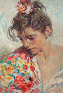Shawl Suite of 2 Serigraphs 1997 Panel Limited Edition Print - Royo Shawl Suite of 2 Serigraphs 1997 Panel Limited Edition Print - Royo