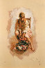 Golden Collection, incomplete suite of 3 on Clay Panel 1997 Limited Edition Print by  Royo - 0