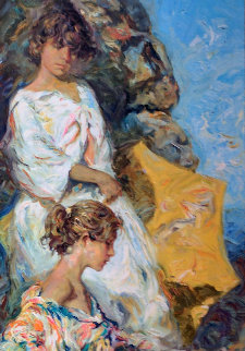 Junto Al Mar 1998 Limited Edition Print - Royo Junto Al Mar 1998 Limited Edition Print - Royo