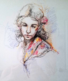 Untitled Portrait 2006 25x26 Works on Paper (not prints) - Royo Untitled Portrait 2006 25x26 Works on Paper (not prints) - Royo
