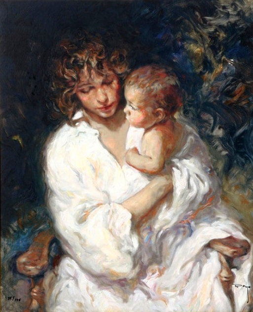 Maternidad PP Limited Edition Print by  Royo