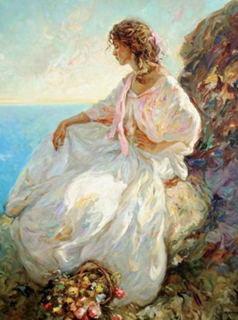 Contemplacion PP Huge Limited Edition Print -  Royo