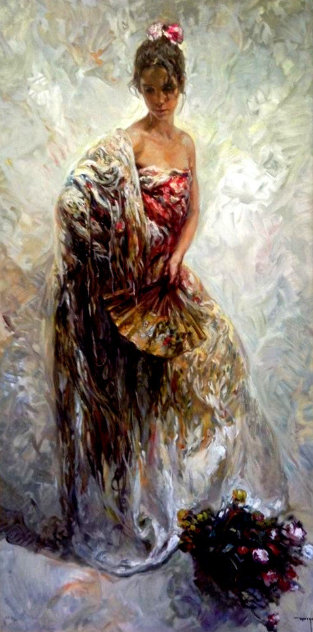 La Modelo PP Huge Limited Edition Print by  Royo