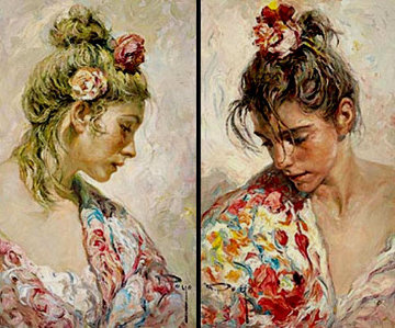 Shawl Suite of 2 PP  Limited Edition Print -  Royo