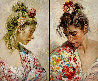 Shawl Suite of 2 PP Limited Edition Print by  Royo - 0