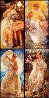 Four Seasons - Framed Suite of 4 PP Huge Limited Edition Print by  Royo - 0