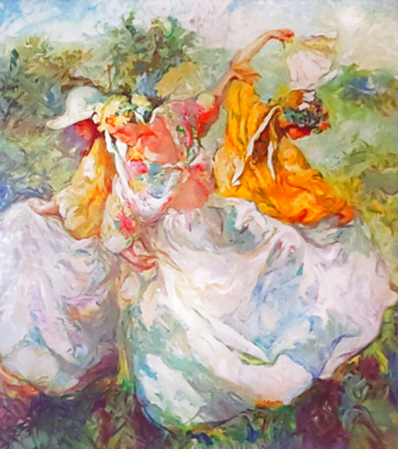 Alegoria de la Danza Serigraph 1996 Limited Edition Print by  Royo