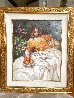 La Lectura 43x51  Huge Original Painting by  Royo - 1