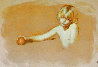 Nina Con Manzana on Clay Panel 1997 Limited Edition Print by  Royo - 0