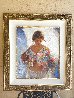 Con La Sombrilla Blanca 1999 From Christopher Clarke Gallery To Mr and Mrs Iiacobucci Original Painting by  Royo - 1
