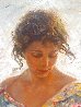 Con La Sombrilla Blanca 1999 From Christopher Clarke Gallery To Mr and Mrs Iiacobucci Original Painting by  Royo - 6