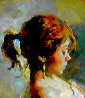 Coqueta 2004 29x24 Original Painting by  Royo - 2