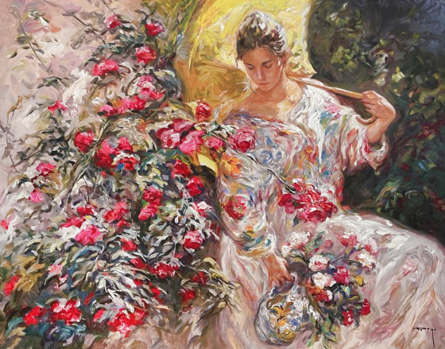 En Flor 2000 - Huge Limited Edition Print by  Royo