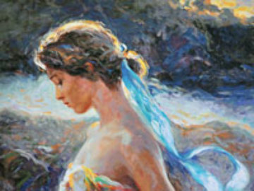 Instante De Luz 2005 Embellished Limited Edition Print - Royo Instante De Luz 2005 Embellished Limited Edition Print - Royo