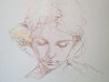 Untitled Drawing Portrait 2009 30x30 Drawing by  Royo - 1