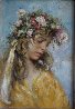 Floreal 31x24 Original Painting by Royo - 1 Floreal 31x24 Original Painting by Royo - 1