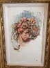 Untitled Portrait 24x17 Original Painting by  Royo - 4
