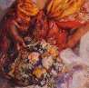 Gitanilla 1980 36x28 Original Painting by  Royo - 2