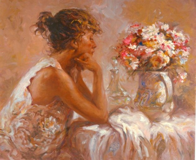 Pensativa 2000 Panel Limited Edition Print by  Royo
