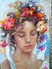 Floreal  2001 29x22 Original Painting by  Royo - 3