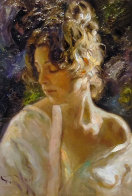 Reflejo De Luz 2002 22x15 Original Painting by Royo - 1 Reflejo De Luz 2002 22x15 Original Painting by Royo - 1