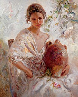 Presencia 2005 43x51 Super Huge Original Painting - Royo Presencia 2005 43x51 Super Huge Original Painting - Royo
