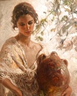 Presencia 2005 43x51 Huge Original Painting by Royo - 2 Presencia 2005 43x51 Huge Original Painting by Royo - 2