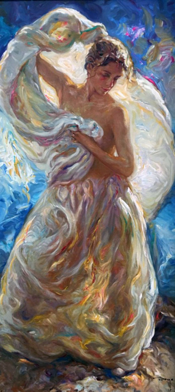 Four Seasons Framed Suite (4 Prints) on Panel AP by Royo For Sale on