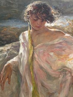 Dulzura (Sweetness) 2002 42x48 Original Painting - Royo Dulzura (Sweetness) 2002 42x48 Original Painting - Royo