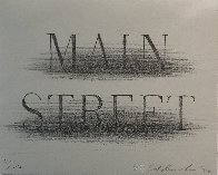 Main Street 1990 Limited Edition Print by Edward Ruscha - 2 Main Street 1990 Limited Edition Print by Edward Ruscha - 2
