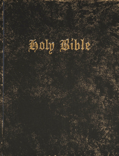 Holy Bible Unique 2003 23x27 HS Pettibon and Ruscha Limited Edition Print by Edward Ruscha
