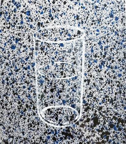 Cimarron 2001 12x15 - Acrylic on Board Original Painting - Edward Ruscha