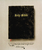 Holy Bible State I (Unique Pettibon edition) Limited Edition Print by Edward Ruscha - 0 Holy Bible State I (Unique Pettibon edition) Limited Edition Print by Edward Ruscha - 0