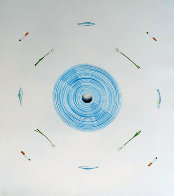 Fan And Its Surroundings 1982 Limited Edition Print by Edward Ruscha - 0 Fan And Its Surroundings 1982 Limited Edition Print by Edward Ruscha - 0