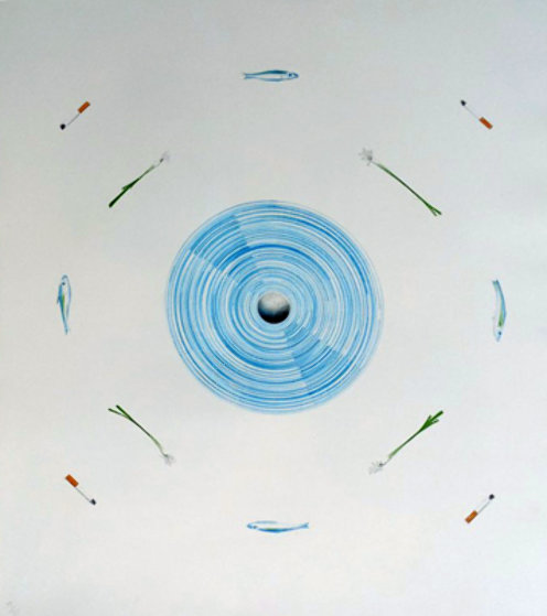 Fan And Its Surroundings 1982 Limited Edition Print by Edward Ruscha Fan And Its Surroundings 1982 Limited Edition Print by Edward Ruscha