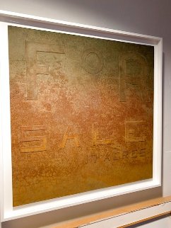 Rusty Signs - For Sale 2014 Limited Edition Print - Edward Ruscha Rusty Signs - For Sale 2014 Limited Edition Print - Edward Ruscha