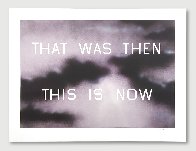 That Was Then This Is Now 2014 TP - Unique Works on Paper (not prints) by Edward Ruscha - 2