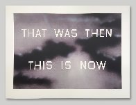 That Was Then This Is Now 2014 TP - Unique Works on Paper (not prints) by Edward Ruscha - 1 That Was Then This Is Now 2014 TP - Unique Works on Paper (not prints) by Edward Ruscha - 1