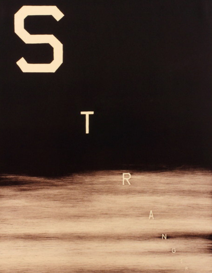 Stranger (BAT) Limited Edition Print by Edward Ruscha Stranger (BAT) Limited Edition Print by Edward Ruscha