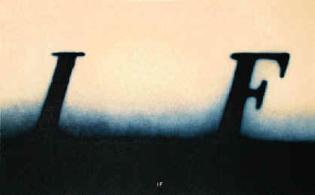 If 1992 HS - Huge - Large Version Limited Edition Print by Edward Ruscha