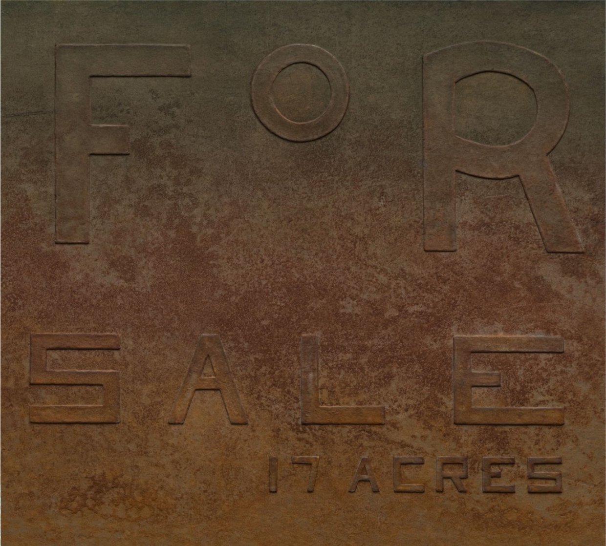 For Sale 17 Acres: Rusty Signs Suite 2014 Limited Edition Print by Edward Ruscha For Sale 17 Acres: Rusty Signs Suite 2014 Limited Edition Print by Edward Ruscha