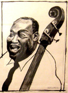Blues Boss 14x11 Works on Paper (not prints) - Jay Russell Blues Boss 14x11 Works on Paper (not prints) - Jay Russell