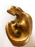 Mother with Child Bronze Sculpture 1980 9 in Sculpture by Robert Russin - 0