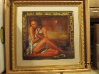Girl With Golden Key 1998 Limited Edition Print by Tomasz Rut - 2