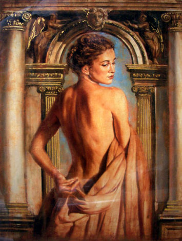 Girl with Columns Limited Edition Print - Tomasz Rut