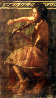 Girl With Violin 1999 Embellished Limited Edition Print by Tomasz Rut - 3
