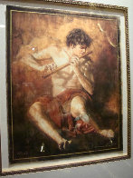 Boy with the Flute Limited Edition Print by Tomasz Rut - 1 Boy with the Flute Limited Edition Print by Tomasz Rut - 1